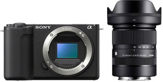 Беззеркальный фотоаппарат Sony ZV-E10 II kit Sigma (18-50mm) f/2.8 DC DN C - фото 1 Беззеркальный фотоаппарат Sony ZV-E10 II kit Sigma (18-50mm) f/2.8 DC DN C - фото 1