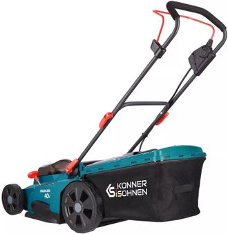Газонокосарка акумуляторна Konner&Sohnen KS 43LM-40V Set - фото 2