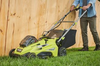 Газонокосилка аккумуляторная Ryobi Max Power RLM36X46H50PG (5133005484) - фото 2