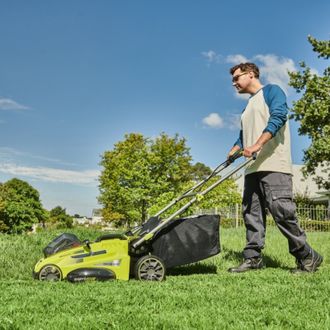 Газонокосилка аккумуляторная Ryobi Max Power RLM36X46H50PG (5133005484) - фото 5