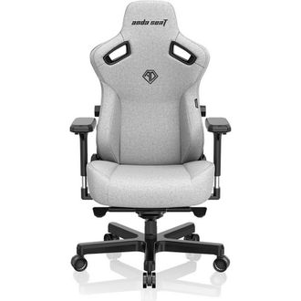 Ігрове крісло Anda Seat Kaiser 3 Size L Grey Fabric (AD12YDC-L-01-G-PV/F) - фото 2
