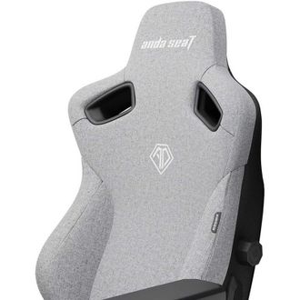 Ігрове крісло Anda Seat Kaiser 3 Size L Grey Fabric (AD12YDC-L-01-G-PV/F) - фото 6