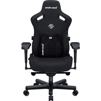 Крісло ігрове Anda Seat Kaiser 3 Pro Size XL Black Fabric (AD12YDC-XL-01-B-CF-B02) - фото 2 Крісло ігрове Anda Seat Kaiser 3 Pro Size XL Black Fabric (AD12YDC-XL-01-B-CF-B02) - фото 2