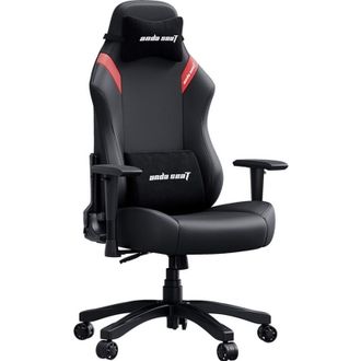 Кресло игровое Anda Seat Luna Size L Black/Red PVC (AD18-44-BR-PV) - фото 4