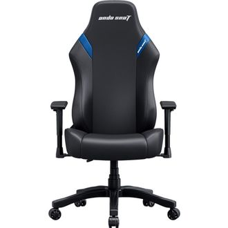 Крісло ігрове Anda Seat Luna Size L Black/Blue PVC (AD18-44-BS-PV) - фото 2 Крісло ігрове Anda Seat Luna Size L Black/Blue PVC (AD18-44-BS-PV) - фото 2