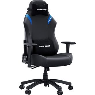 Крісло ігрове Anda Seat Luna Size L Black/Blue PVC (AD18-44-BS-PV) - фото 5 Крісло ігрове Anda Seat Luna Size L Black/Blue PVC (AD18-44-BS-PV) - фото 5