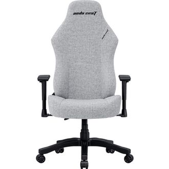 Крісло ігрове Anda Seat Luna Size L Grey Fabric (AD18-44-G-F) - фото 2 Крісло ігрове Anda Seat Luna Size L Grey Fabric (AD18-44-G-F) - фото 2