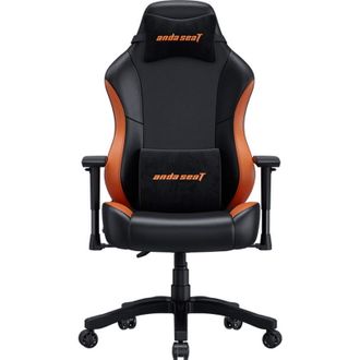 Крісло ігрове Anda Seat Luna Color Size L Black/Orange PVC (AD18-48-BO-PV) - фото 1 Крісло ігрове Anda Seat Luna Color Size L Black/Orange PVC (AD18-48-BO-PV) - фото 1