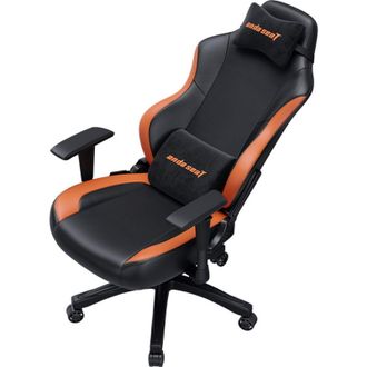 Крісло ігрове Anda Seat Luna Color Size L Black/Orange PVC (AD18-48-BO-PV) - фото 2 Крісло ігрове Anda Seat Luna Color Size L Black/Orange PVC (AD18-48-BO-PV) - фото 2