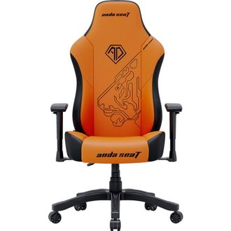 Геймерське крісло Anda Seat Phantom 3 Tiger edition PVC Size L Orange (AD18Y-14-OB-PV/C) - фото 2 Геймерське крісло Anda Seat Phantom 3 Tiger edition PVC Size L Orange (AD18Y-14-OB-PV/C) - фото 2