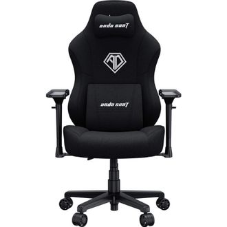 Крісло ігрове Anda Seat Phantom 3 Pro Size L Black Fabric (AD18YC-06-B-F) - фото 1 Крісло ігрове Anda Seat Phantom 3 Pro Size L Black Fabric (AD18YC-06-B-F) - фото 1