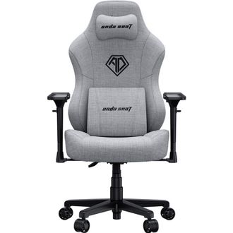 Крісло ігрове Anda Seat Phantom 3 Pro Size L Grey Fabric (AD18YC-06-G-F) - фото 1