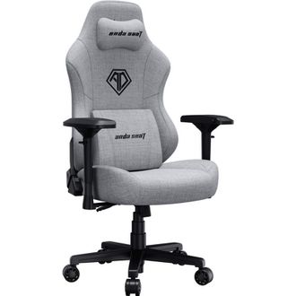Крісло ігрове Anda Seat Phantom 3 Pro Size L Grey Fabric (AD18YC-06-G-F) - фото 3
