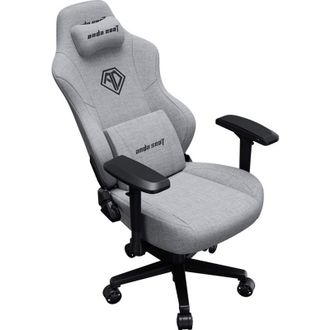 Крісло ігрове Anda Seat Phantom 3 Pro Size L Grey Fabric (AD18YC-06-G-F) - фото 4