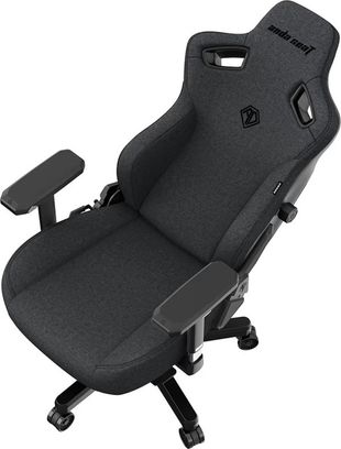 Крісло для геймерів Anda Seat Kaiser 3 Size XL Dark Gray Linen Fabric (AD12YDC-XL-01-GB-CF) - фото 5 Крісло для геймерів Anda Seat Kaiser 3 Size XL Dark Gray Linen Fabric (AD12YDC-XL-01-GB-CF) - фото 5