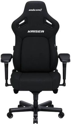 Геймерське крісло Anda Seat Kaiser 4 Size L Black Linen Fabric (AD12YDDC-L-20-B-CF) - фото 2 Геймерське крісло Anda Seat Kaiser 4 Size L Black Linen Fabric (AD12YDDC-L-20-B-CF) - фото 2