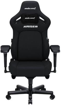 Геймерське крісло Anda Seat Kaiser 4 Size L Black Linen Fabric (AD12YDDC-L-20-B-CF) - фото 1 Геймерське крісло Anda Seat Kaiser 4 Size L Black Linen Fabric (AD12YDDC-L-20-B-CF) - фото 1