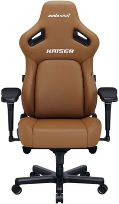 Геймерское кресло Anda Seat Kaiser 4 Size L Brown Premium PVC (AD12YDDC-L-20-K-PV/C) - фото 2 Геймерское кресло Anda Seat Kaiser 4 Size L Brown Premium PVC (AD12YDDC-L-20-K-PV/C) - фото 2