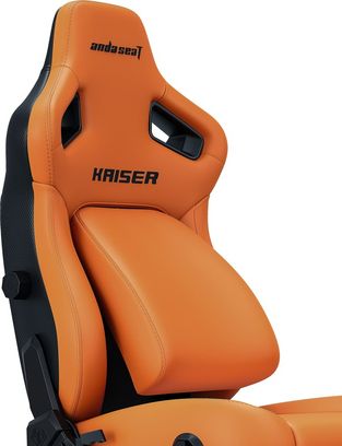 Геймерське крісло Anda Seat Kaiser 4 Size L Orange Premium PVC (AD12YDDC-L-20-O-PV/C) - фото 5 Геймерське крісло Anda Seat Kaiser 4 Size L Orange Premium PVC (AD12YDDC-L-20-O-PV/C) - фото 5