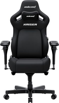Геймерське крісло Anda Seat Kaiser 4 V2 Carbon Black Fabric Size XL (AD12YDDC-XLL-20-B-CF-03) - фото 1