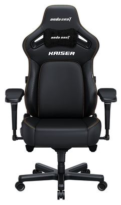 Крісло для геймерів Anda Seat Kaiser 4 Size XL Black Premium PVC (AD12YDDC-XLL-20-B-PV/C) - фото 1