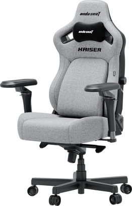 Геймерське крісло Anda Seat Kaiser 4 V2 Ash Grey Fabric Size XL (AD12YDDC-XLL-20-G-CF-03) - фото 2 Геймерське крісло Anda Seat Kaiser 4 V2 Ash Grey Fabric Size XL (AD12YDDC-XLL-20-G-CF-03) - фото 2