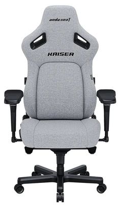 Крісло для геймерів Anda Seat Kaiser 4 Size XL Gray Linen Fabric (AD12YDDC-XLL-20-G-CF) - фото 2