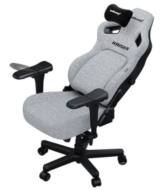 Крісло для геймерів Anda Seat Kaiser 4 Size XL Gray Linen Fabric (AD12YDDC-XLL-20-G-CF) - фото 3