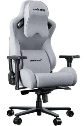 Геймерське крісло Anda Seat Kaiser 2 Pro Size XL Gray Linen Fabric (AD12YXL-17-G-F-G01) - фото 1 Геймерське крісло Anda Seat Kaiser 2 Pro Size XL Gray Linen Fabric (AD12YXL-17-G-F-G01) - фото 1