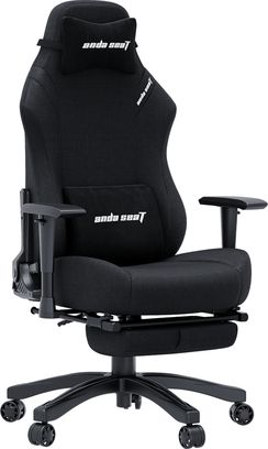 Геймерское кресло Anda Seat Luna Pro Black Fabric Size L (AD18T-44-B-F) - фото 3