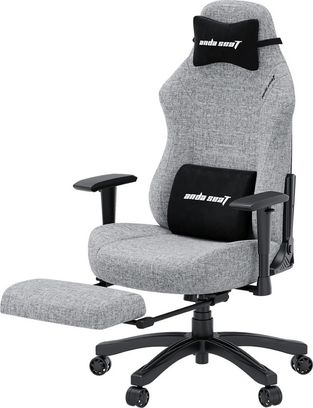 Геймерское кресло Anda Seat Luna Pro Gray Fabric Size L (AD18T-44-G-F) - фото 4 Геймерское кресло Anda Seat Luna Pro Gray Fabric Size L (AD18T-44-G-F) - фото 4