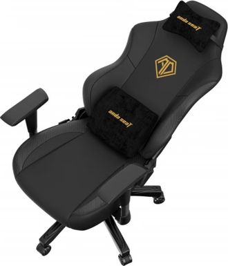 Крісло ігрове Anda Seat Phantom 3 Black/Gold Size L (AD18Y-06-B-PVC) - фото 4