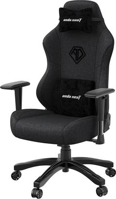 Крісло для геймерів Anda Seat Phantom 3 Size L Dark Gray Fabric (AD18Y-06-GB-F) - фото 1