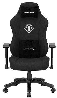Геймерське крісло Anda Seat Phantom 3 Size L Black Fabric (AD18Y-06-B-F) - фото 1