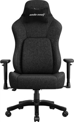 Геймерське крісло Anda Seat Phantom 4 L Black Fabric (AD18YSD-72-B-F-B01) - фото 1 Геймерське крісло Anda Seat Phantom 4 L Black Fabric (AD18YSD-72-B-F-B01) - фото 1