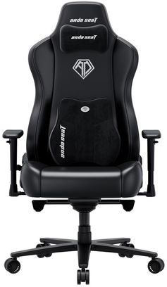 Геймерське крісло Anda Seat Novis Plus Black PVC Size XL (AD23YC-XL-01-B-PV-B04) - фото 1