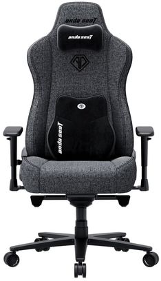 Геймерське крісло Anda Seat Novis Plus Fabric Dark Grey Size XL (AD23YC-XL-01-GB-F-G04) - фото 1