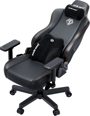 Геймерське крісло Anda Seat Kaiser 3E  Black PVC Size XL (AD23YC-XL-08-B-PV/C-B01) - фото 5