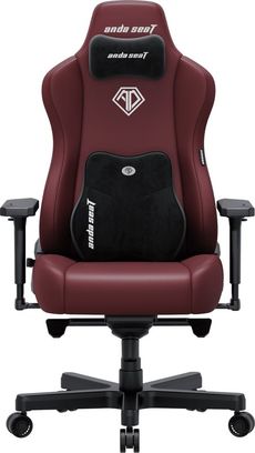 Геймерское кресло Anda Seat Kaiser 3E Maroon PVC Size XL (AD23YC-XL-09-A-PV/C-A01) - фото 1