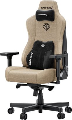 Геймерське крісло Anda Seat Kaiser 3E XL Dark Beige Fabric (AD23YC-XL-09-H-CF-H01) - фото 2