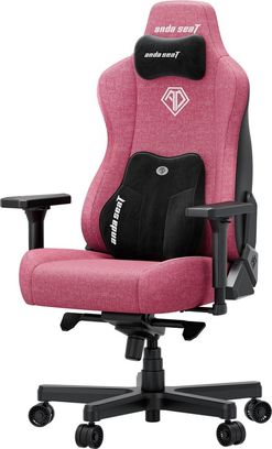 Геймерское кресло Anda Seat Kaiser 3E XL Pink Fabric (AD23YC-XL-09-P-CF-P01) - фото 2