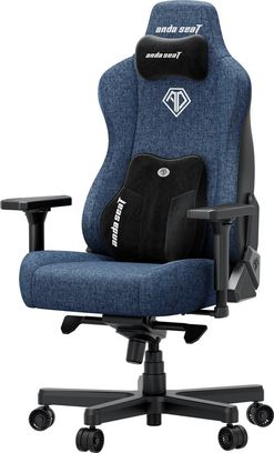 Геймерское кресло Anda Seat Kaiser 3E XL Dark Blue Fabric (AD23YC-XL-09-S-CF-S01) - фото 2