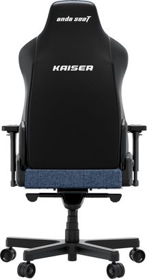 Геймерское кресло Anda Seat Kaiser 3E XL Dark Blue Fabric (AD23YC-XL-09-S-CF-S01) - фото 4