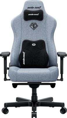 Геймерское кресло Anda Seat Kaiser 3E XL Gray Blue Fabric (AD23YC-XL-09-T-CF-T01) - фото 1