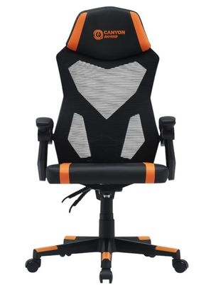 Геймерське крісло Canyon Flow MCH01 Mesh Black Orange (CNE-MCH01) - фото 1 Геймерське крісло Canyon Flow MCH01 Mesh Black Orange (CNE-MCH01) - фото 1