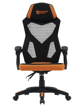 Геймерське крісло Canyon Wave MCH02 Mesh Black Orange (CNE-MCH02) - фото 1