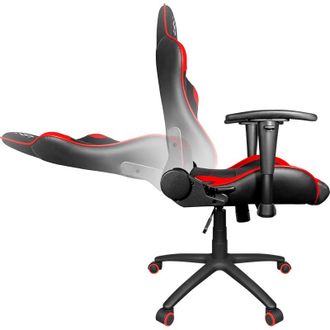 Геймерське крісло Defender Devastator CT-365 Black/Red (64365) - фото 4