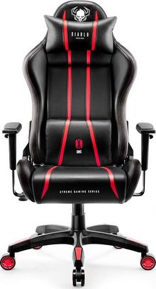 Геймерское кресло Diablo Chairs X-One 2.0 Normal Size Black-Red Europe - фото 1