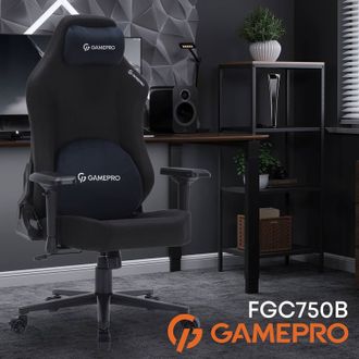 Геймерське крісло GamePro FGC750B Size L Fabric Black - фото 5 Геймерське крісло GamePro FGC750B Size L Fabric Black - фото 5