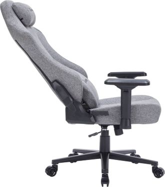 Геймерське крісло GamePro FGC750DG Size L Fabric Dark Grey - фото 4